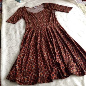 LulaRoe  Fun Flared Dress
